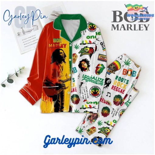 Bob Marley Roots Rock Reggae Pyjama Set