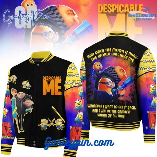 Despicable Me Minions Baseball Jacket