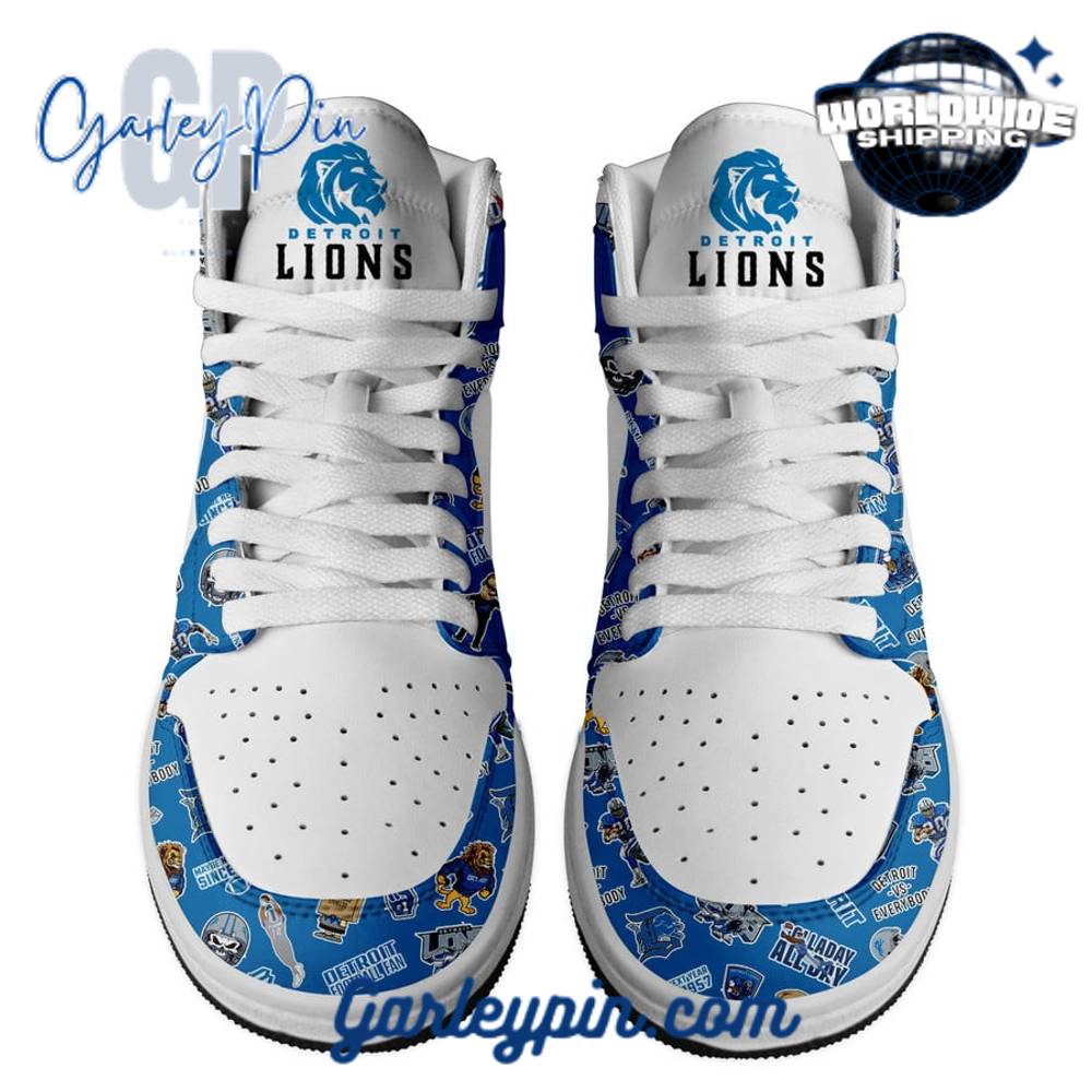 Detroit Lions NFL Air Jordan 1 Sneaker
