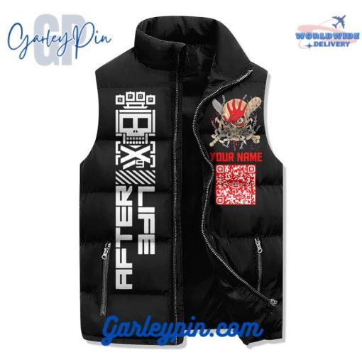 Five Finger Death Punch Sleeveless Puffer Jacket