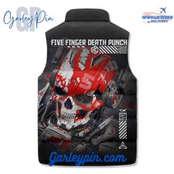 Five Finger Death Punch Sleeveless Puffer Jacket