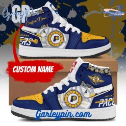 Indiana Pacers Custom Name Air Jordan 1 Sneaker