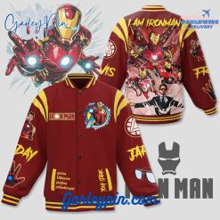 Iron Man Tony Stark Baseball Jacket