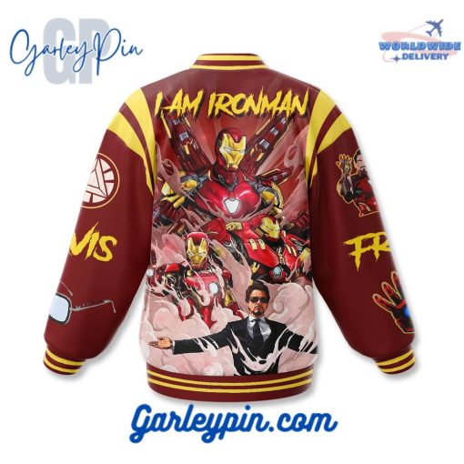 Iron Man Tony Stark Baseball Jacket