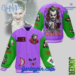 Joker Never Do It For Free Baseball Jacket