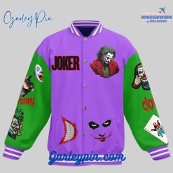 Joker Never Do It For Free Baseball Jacket