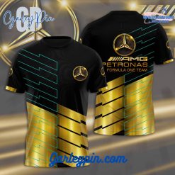 Mercedes-AMG PETRONAS F1 Black Gold T-Shirt
