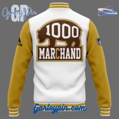 NHL Boston Bruins Marchand 1000 Baseball Jacket