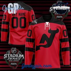 NHL New Jersey Devils Personalized 2024 Stadium Series Hockey Jersey