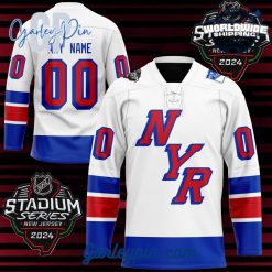 NHL New York Rangers Personalized 2024 Stadium Series Hockey Jersey