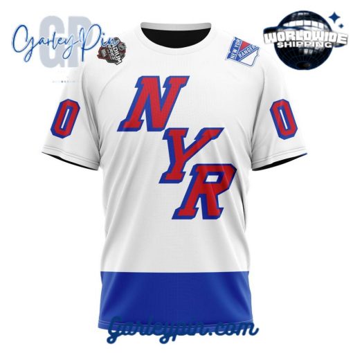 NHL New York Rangers Personalized 2024 Stadium Series T-Shirt