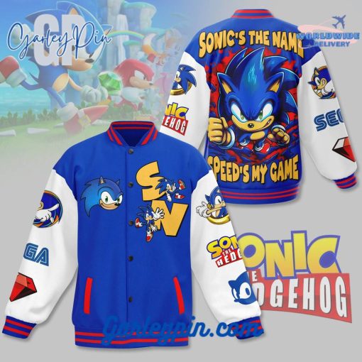 Sonic The Hedgehog Baseball Jacket