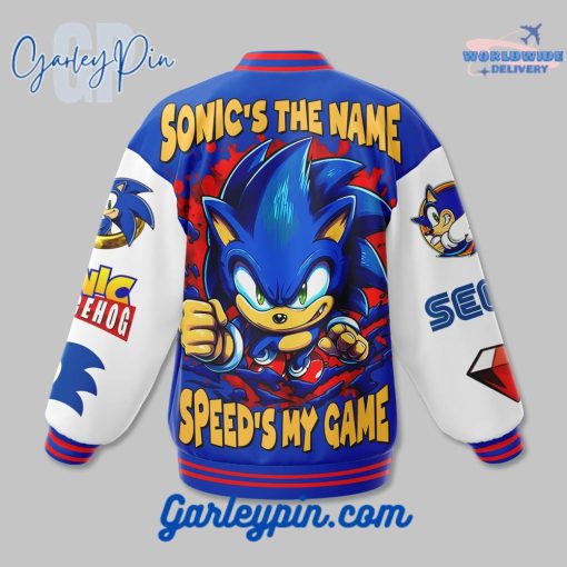 Sonic The Hedgehog Baseball Jacket