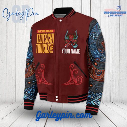 Tedeschi Trucks Band Custom Name Baseball Jacket