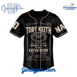 Toby Keith Custom Name Baseball Jersey