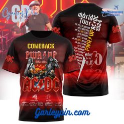 AC/DC PWR Up Tour 2024 T-shirt