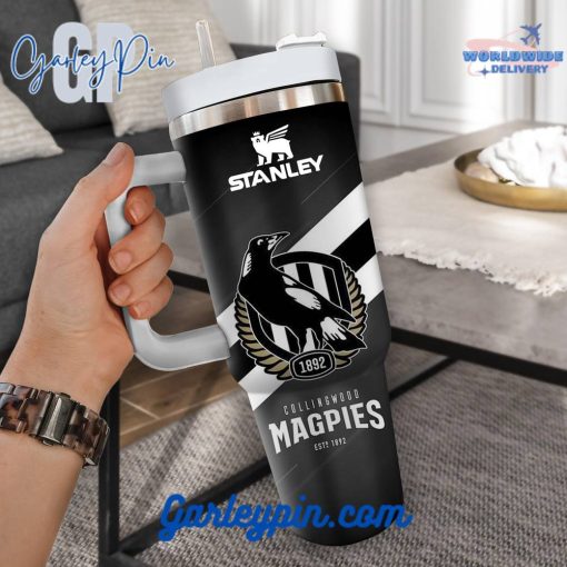 AFL Collingwood Magpies Stanley Tumbler 40oz