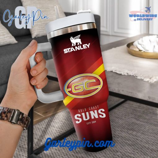 AFL Gold Coast Suns Stanley Tumbler 40oz