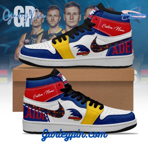 Adelaide Crows Custom Name Air Jordan 1 Sneaker