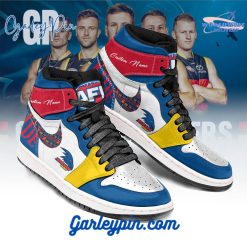 Adelaide Crows Custom Name Air Jordan 1 Sneaker