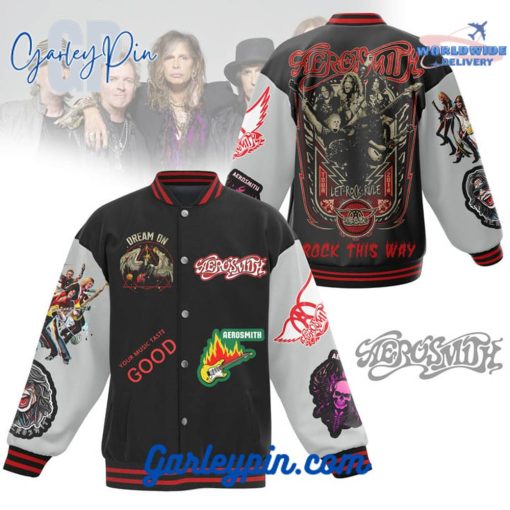 Aerosmith Rock Band Baseball Jacket