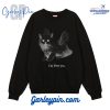 Cat Bless You Cats are my Idol Black Sweatshirt