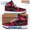 Arizona Coyotes  Custom Name Air Jordan 1 Sneaker