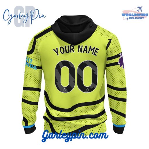 Arsenal Away Kits Custom Name Hoodie