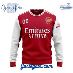 Arsenal Home Kits Custom Name Sweater