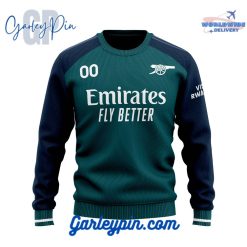 Arsenal Third Kits Custom Name Sweater