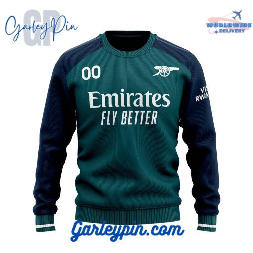 Arsenal Third Kits Custom Name Sweater