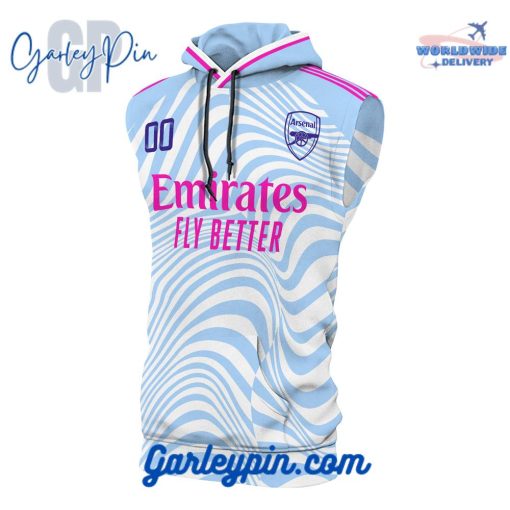 Arsenal x Stella McCartney Custom Name Sleeveless Hoodie