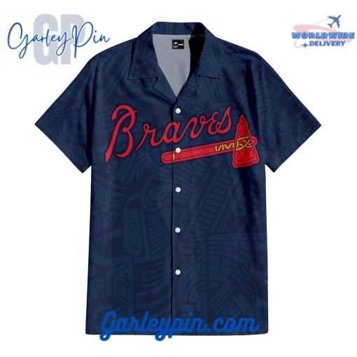 Atlanta Braves Tribal Motifs Hawaiian Set