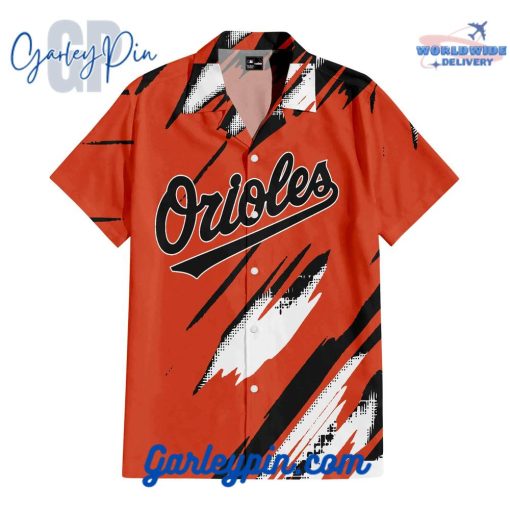 Baltimore Orioles Clawed Fury Hawaiian Set