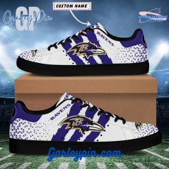 Baltimore Ravens Custom Name Stan Smith Shoes