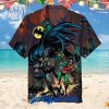 Batman and Robin Running Light Color Hawaiian Shirt