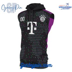 Bayern Munich Away Kits Custom Name Sleeveless Hoodie