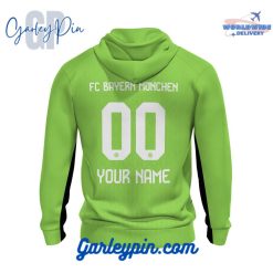 Bayern Munich Goalkeeper Kits Custom Name Hoodie