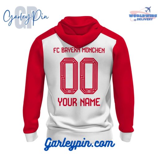 Bayern Munich Home Kits Custom Name Hoodie
