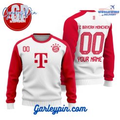 Bayern Munich Home Kits Custom Name Sweater
