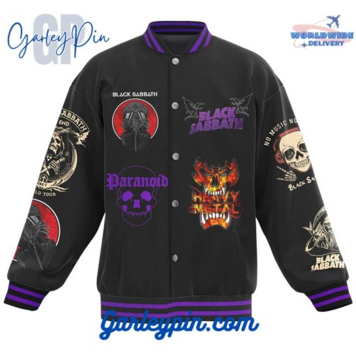 Black Sabbath Master of Reality Baseball Jacket