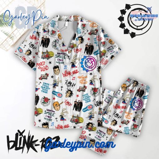 Blink 182 Where Are You Pyjama Set