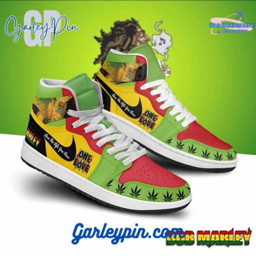 Bob Marley Live The Life You Love Air Jordan 1