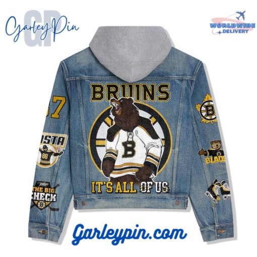 Boston Bruins It Is All Of Us Denim Jacket