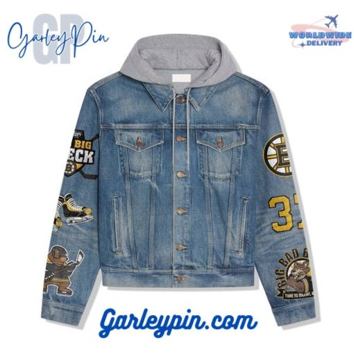 Boston Bruins Linus Ullmark Denim Jacket