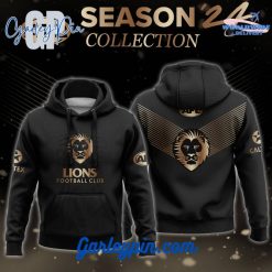 Brisbane Lions Gold Combo Hoodie Pants Cap