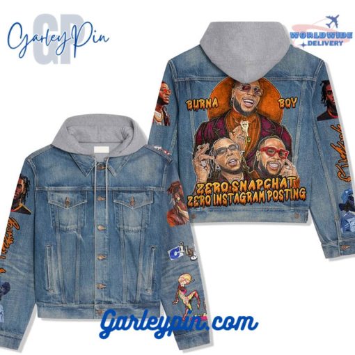 Burna Boy City Boy Denim Jacket