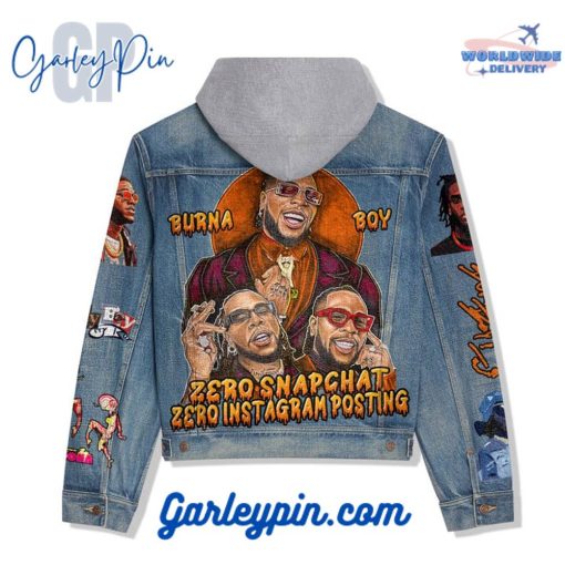 Burna Boy City Boy Denim Jacket