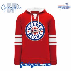 Calgary Flames Hockey Night In Canada Lace Up Hoodie