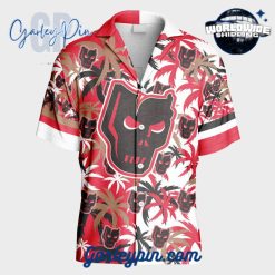 Calgary Hitmen Custom Name Hawaiian Shirt